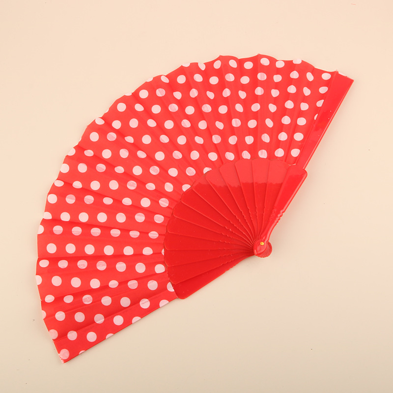 Abanico Plegable de Encaje de Plástico, Estampado, para Danza image 113