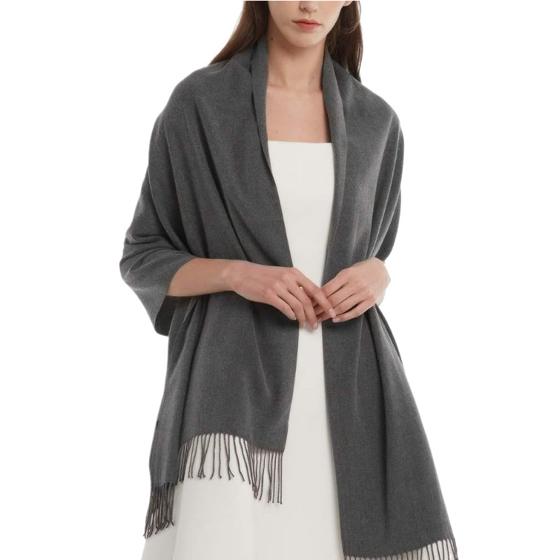 Damenmode Langer Schal Winter Warm Großer Schal Abendkleid Kaschmirschal Hochzeitsschal Weich_voghion.com