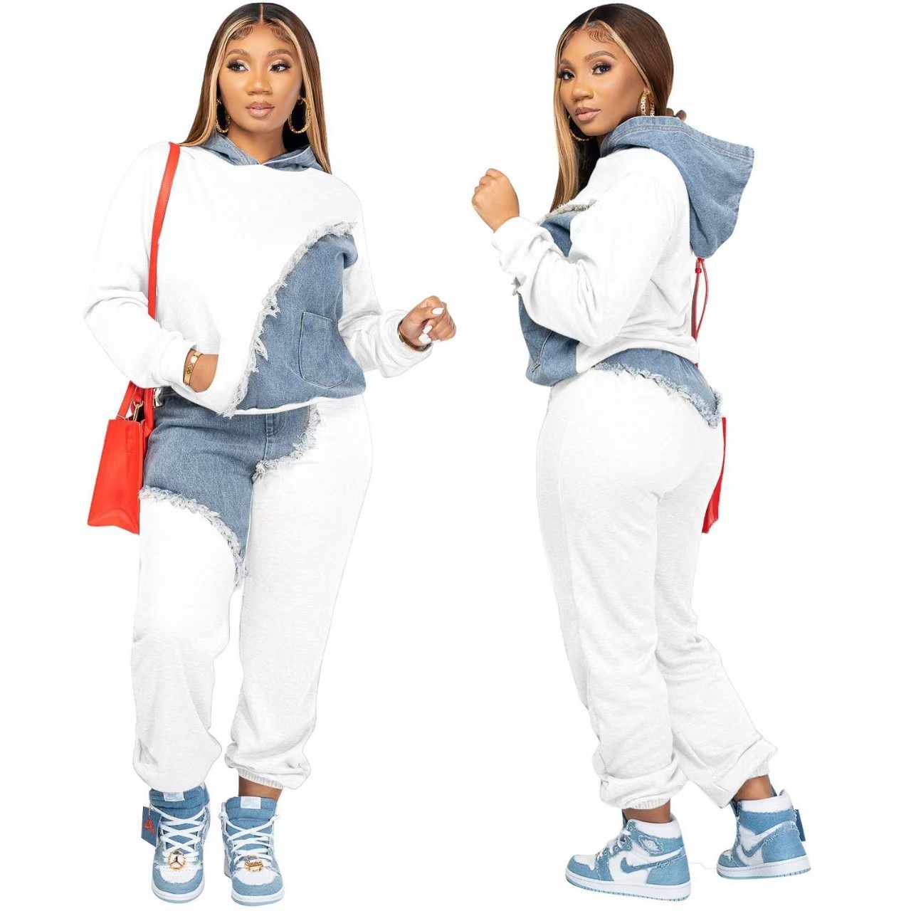 2024 European And American Cross-Border Versatile Women's Clothing Independent Fashion Casual Sports Sweatshirt_ecoleips.com
