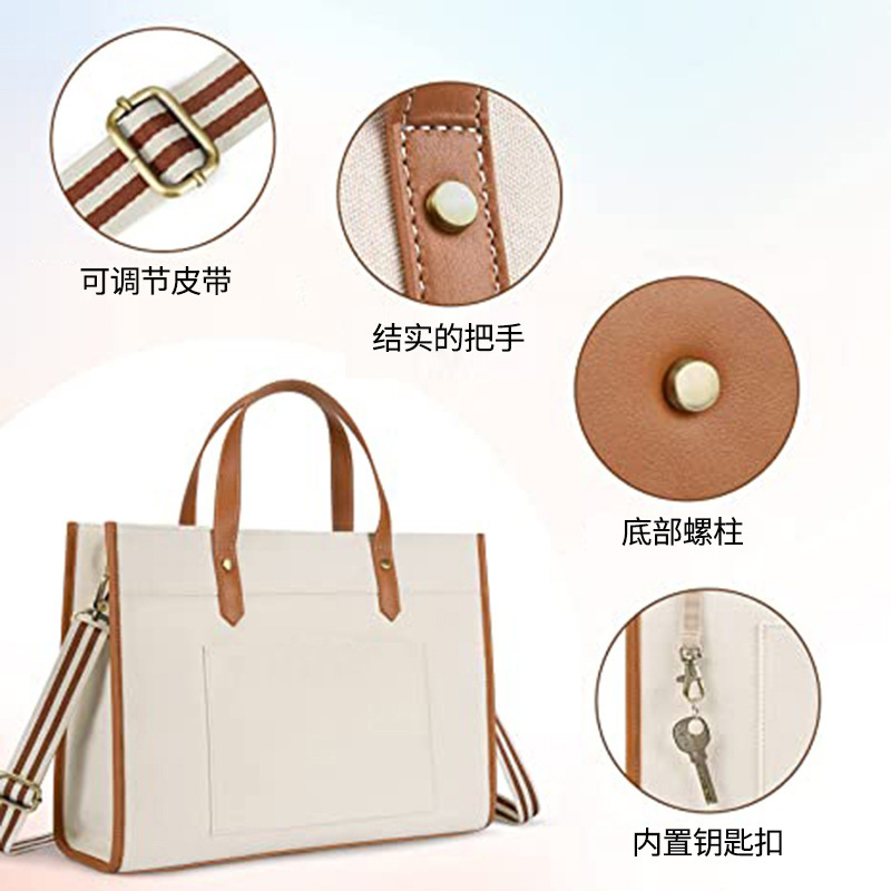 Handheld shoulder bag, capacious one-shoulder bag