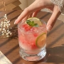 自制厚底美式咖啡玻璃杯