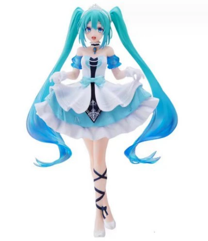 Фигурка Hatsune Miku, ПВХ, ~23 см — варианты Sakura и Cinderella в коробке