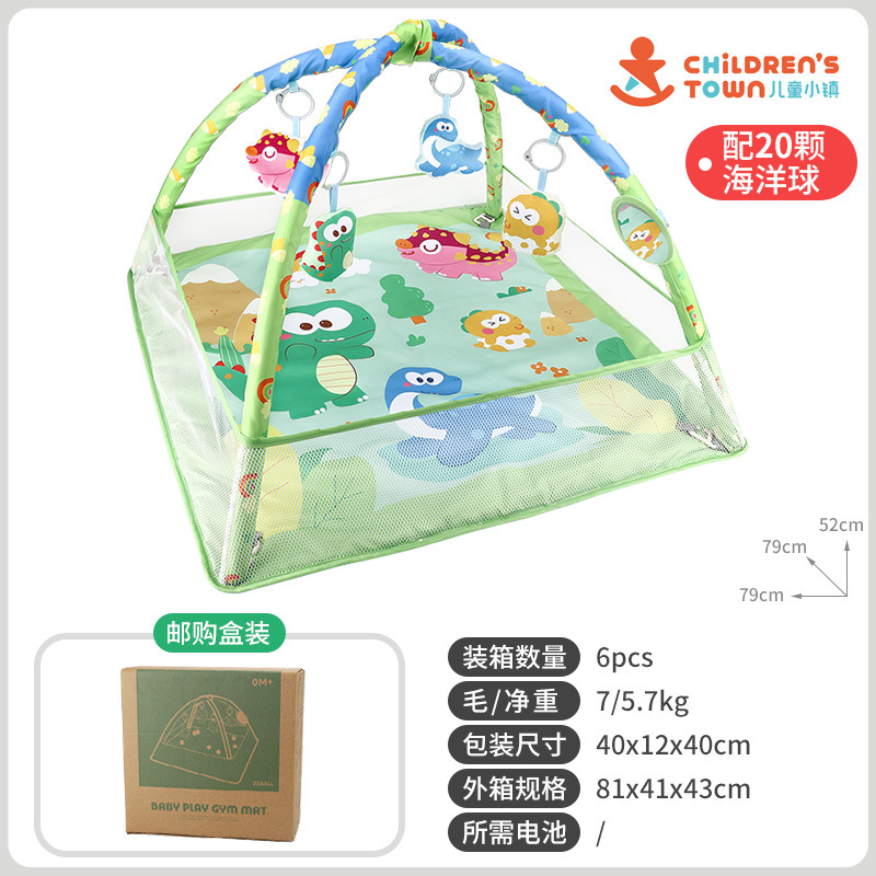 Caja de pedidos por correo de valla del mundo de los dinosaurios