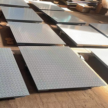 5吨出口地磅加厚加强电子平台秤4吨英文版美标110V小型地磅称3-5T