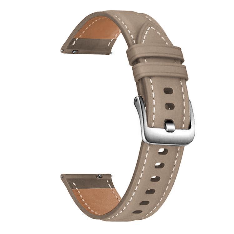 xDfind general cabeza plana correa de piel de tiburón negro 22mm / 20mm