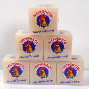 Meng Keqi Dagong Chicken Head Marseille Soap Laundry Soap Soap 300g Baby Diaper Underwear Soap Strong Decontamination