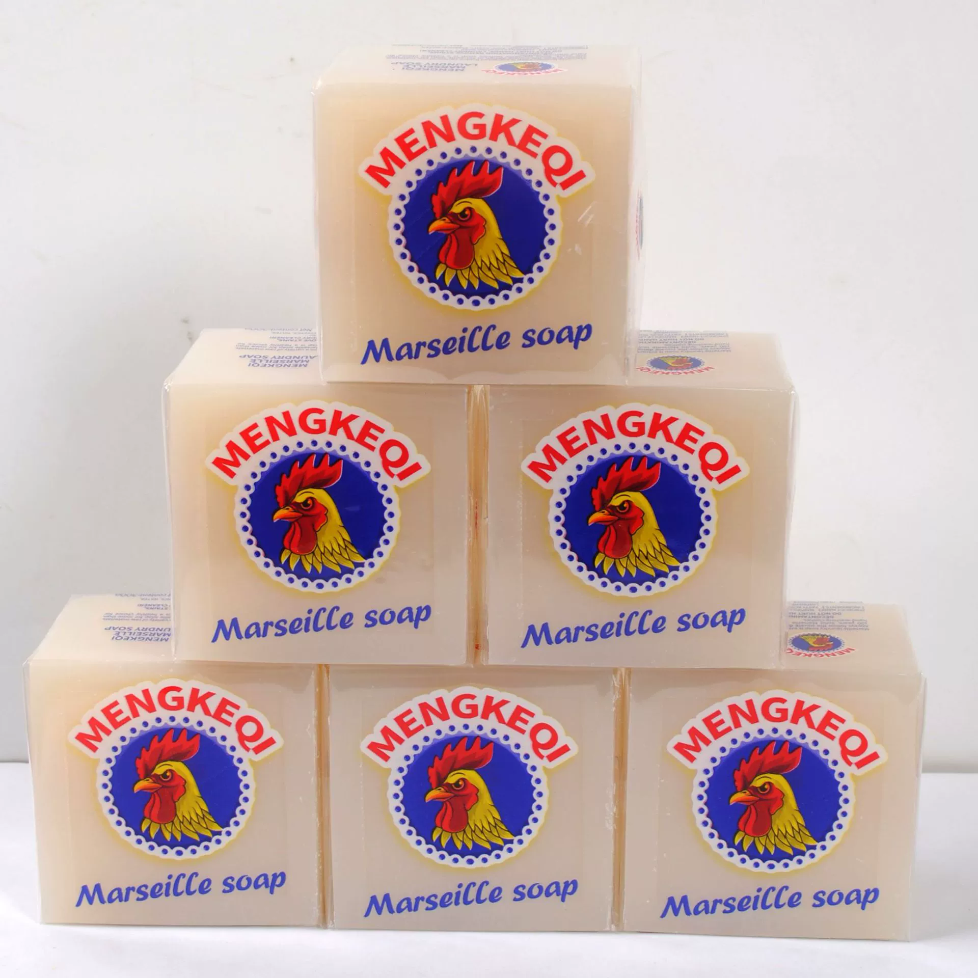 Meng Keqi Цыпленок Цыпленок Мыло Марсель Мыло хозяйственное мыло 300 г Мыло для детских подгузников Нижнее белье мыло Сильная дезактивация
