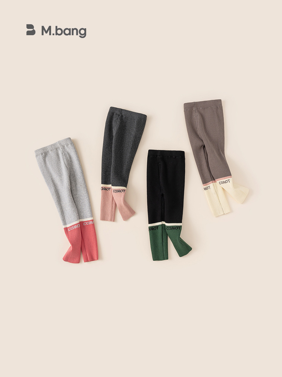 Yoobao ropa infantil invierno / otoño niñas leggings niños pantalones de invierno bebés elásticos pantalones de punto cálidos