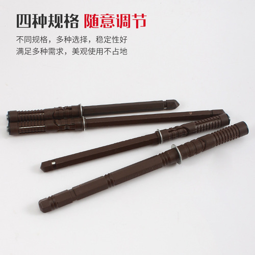 Hidden shelf support bracket hidden wall partition shelf board pin one-word partition support expansion screw rod shelf pin