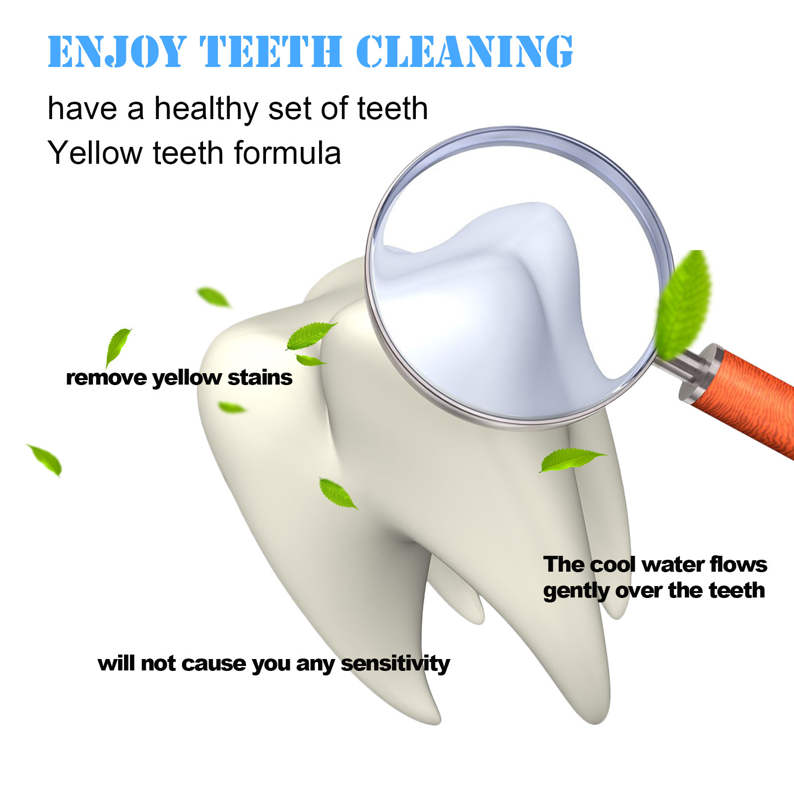 Penna schiarente per la pulizia dei denti di bellezza per l'igiene orale delle macchie di riparazione West&Month_voghion.com