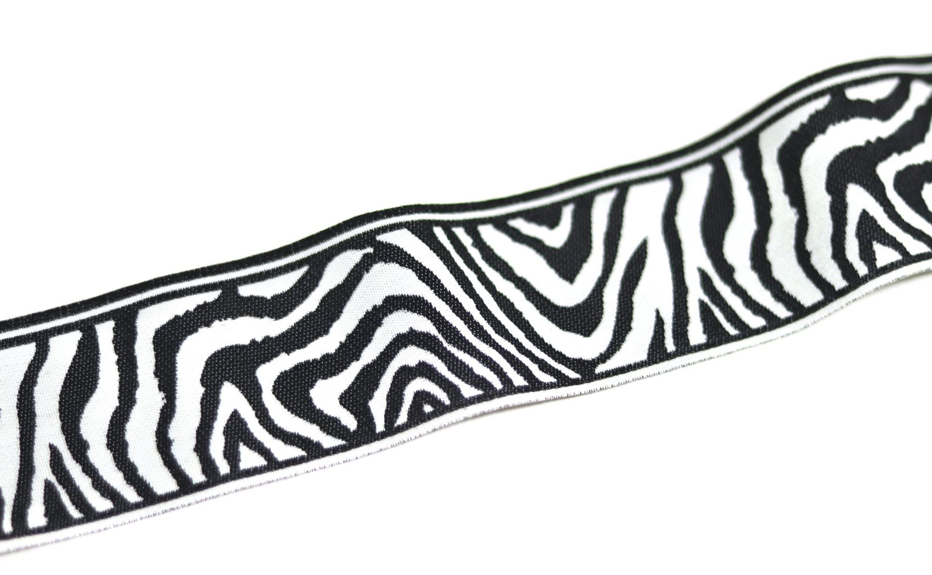 5cm de ancho de alta precisión patrón Tigre cinta ropa sofá almohada textil hogar Decoración de tela con cinta de tela