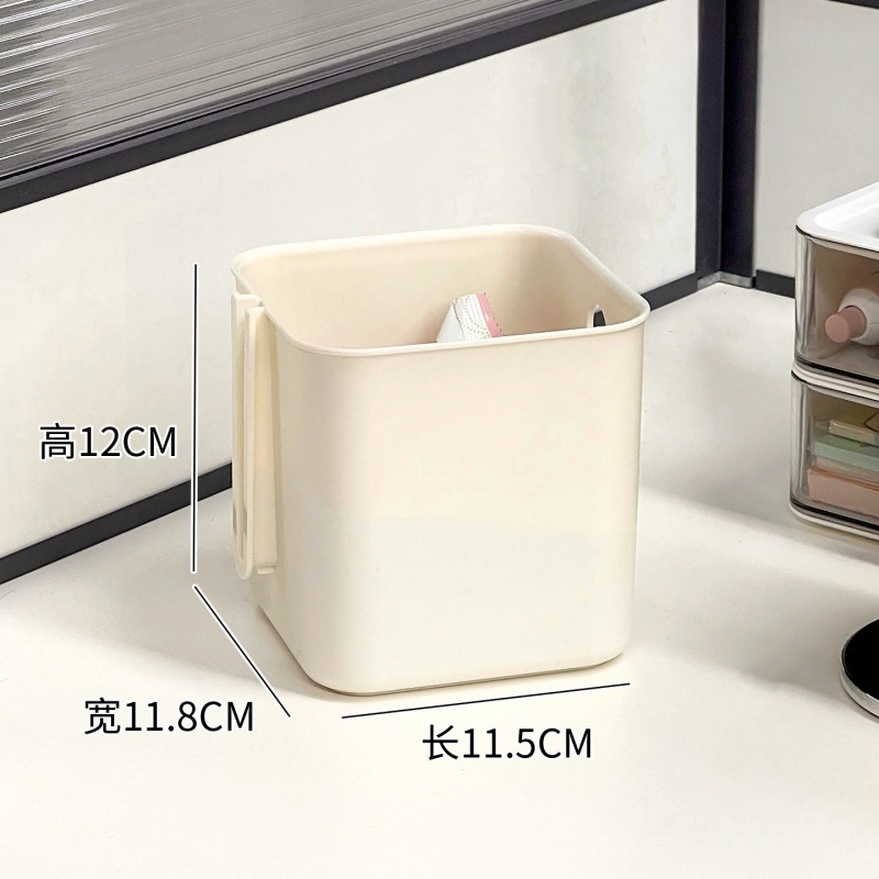 宿舍收纳挂篮床头纸巾收纳盒可伸缩上班族工位文具杂物整理收纳桶|undefined