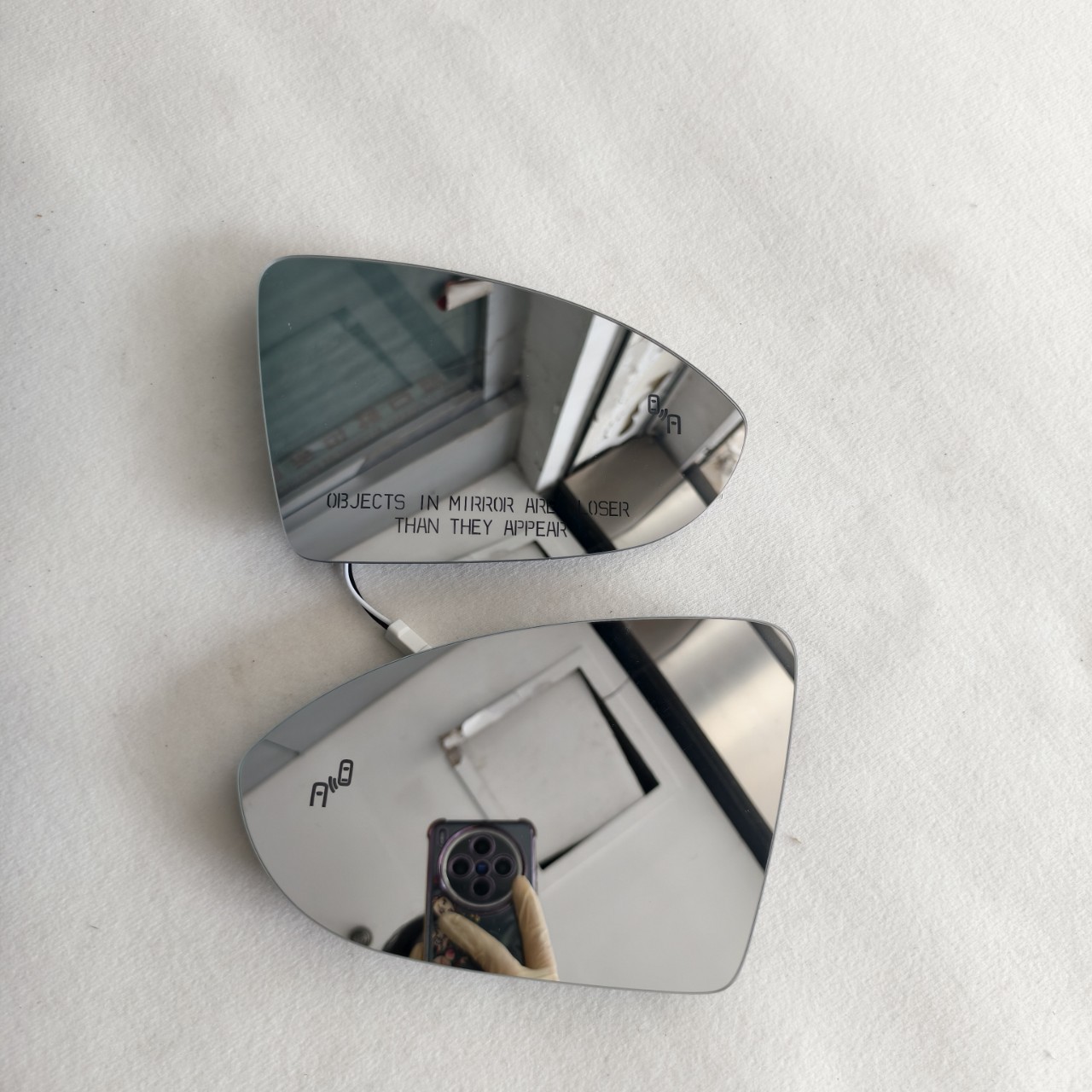 Suitable for Volkswagen Golf 7, Lingdu, Touran L, US version Jetta MK7 rearview mirror blind spot assist lens