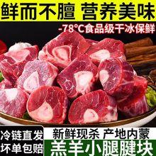 【顺丰】羊小腿内蒙古羔羊肉整根切块羊腿肉烧烤食材生鲜批发商用