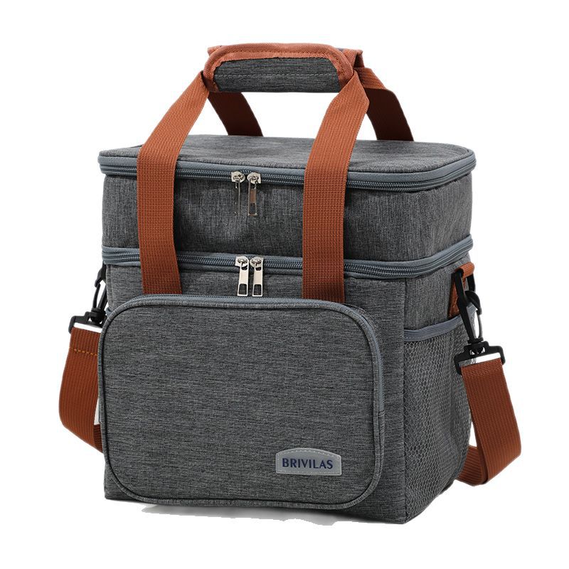 Nuevo producto bolsa de aislamiento bolsa de almuerzo de venta caliente transfronteriza Amazon hot spot al por mayor bolsa de aislamiento de mensajero grueso