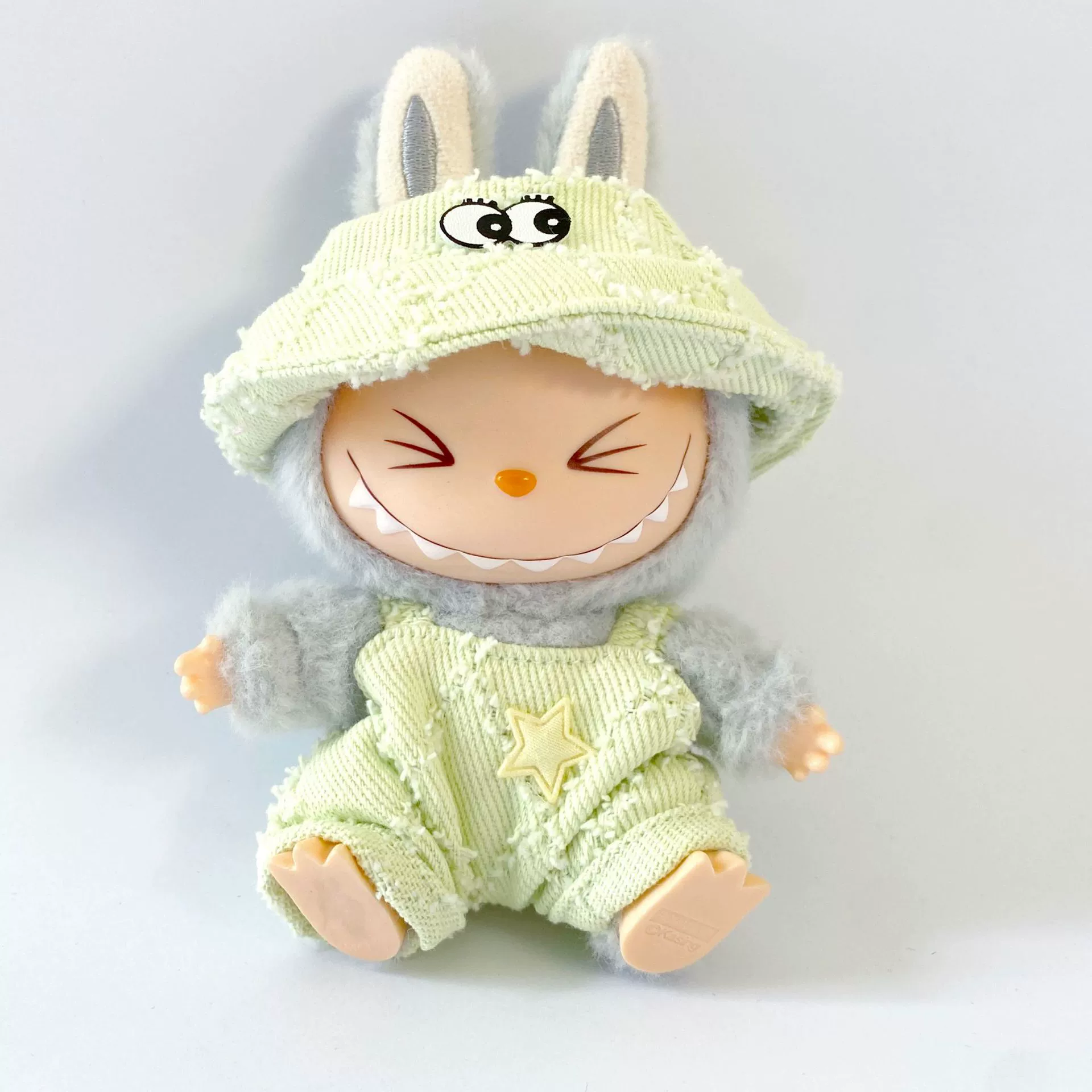 Doll plastic, overall for dressing up, second generation, children's clothing