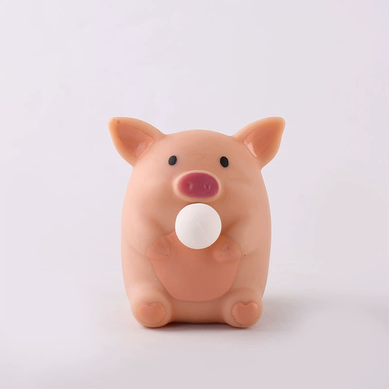 Мультяшная игрушка, слизь, пластиковая кукла, антистресс