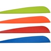 Manufacturer supply TPU bow and arrow feathers multi -size 2.5 3 4 5 inches multi -color plastic feathers