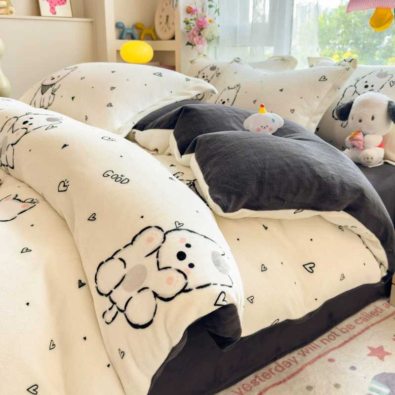 Winter fresh keep warm duvet cover, increased thickness, wholesale