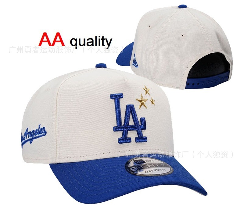高品质新款道奇LA洋基NY棒球帽防晒鸭舌帽刺绣MLB可调节帽子批发|undefined