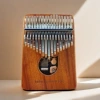 Water Drop Model-17-tone Sapele Thumb Piano
