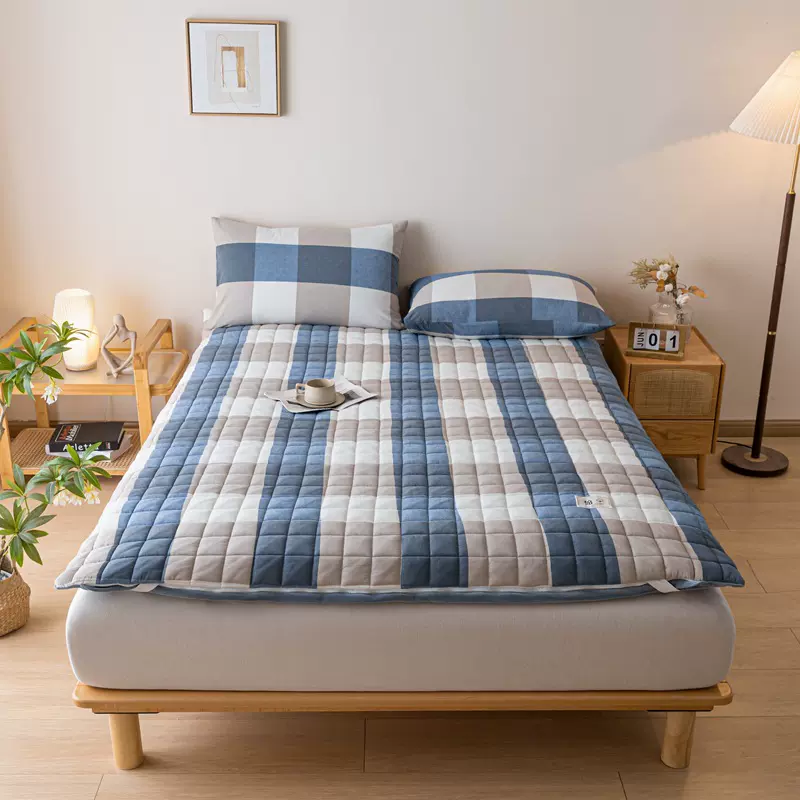 新疆棉花垫被褥子床垫软垫家用榻榻米垫学生宿舍单人床垫被可拆洗