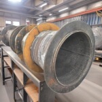 双金属堆焊耐磨导流筒 沉淀池导流筒 耐磨污水处理堆焊耐磨导流筒