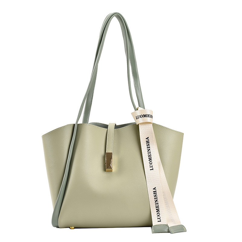 Bolso grande para mujer bolso de gran capacidad 2024 nuevo bolso de hombro de estilo occidental de moda y versátil