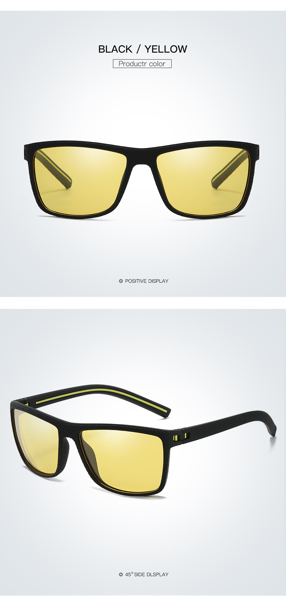 Polarized Sunglasses For Men Retro Uv Protection Driving Glasses_voghion.com