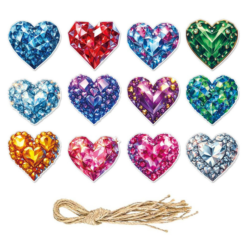 2025 nuevo colgante de etiqueta de decoración de fiesta de San Valentín colgante de etiqueta de regalo de amor de boda de San Valentín colgante