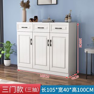 European-Style Balcony Cabinet Storage Cabinet with Drawer Household Sun Protection and Moisture-Proof Shoe Cabinet Sundry Storage Cabinet Bay Window Cabinet Gankun