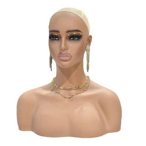 Fake display camera model manufacturer PVC mannequin doll head model model head wholesale