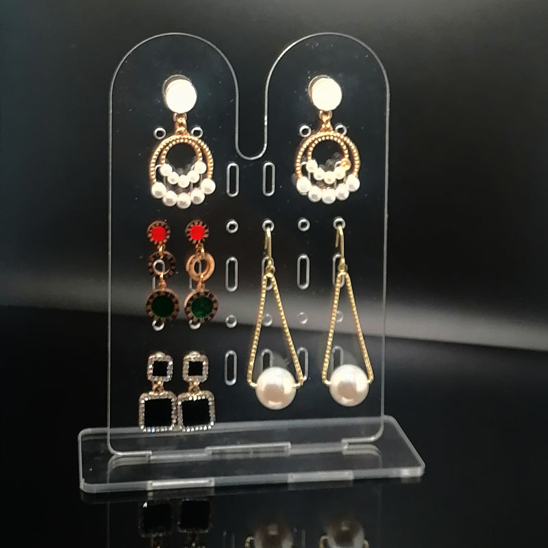 Simple Style Geometric Arylic Hollow Out Jewelry Display display picture 4