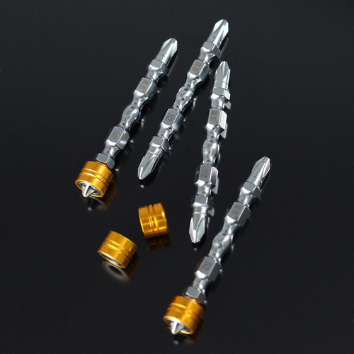 Dane bit cross electric strong magnetic nunchaku screwdriver wind bit anti-slip electric drill magnetic coil bit