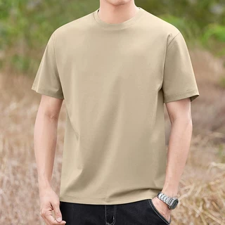 10A级抑菌莫代尔冰丝短袖t恤男士2026夏季新款凉感防晒半袖体恤男