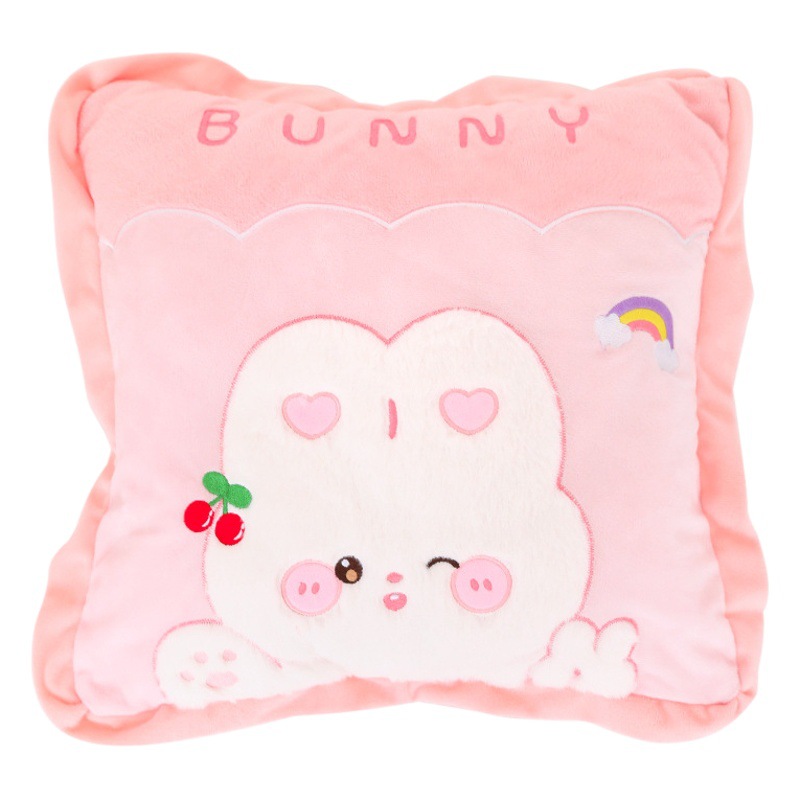 Manta De Almohada dos en uno para el almuerzo edredón coche manta de doble uso Coche Oficina sofá manta edredón almohada siesta