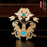 Hanfu головной убор женский Ming корона древнего стиля украшения для волос Древние кисточки