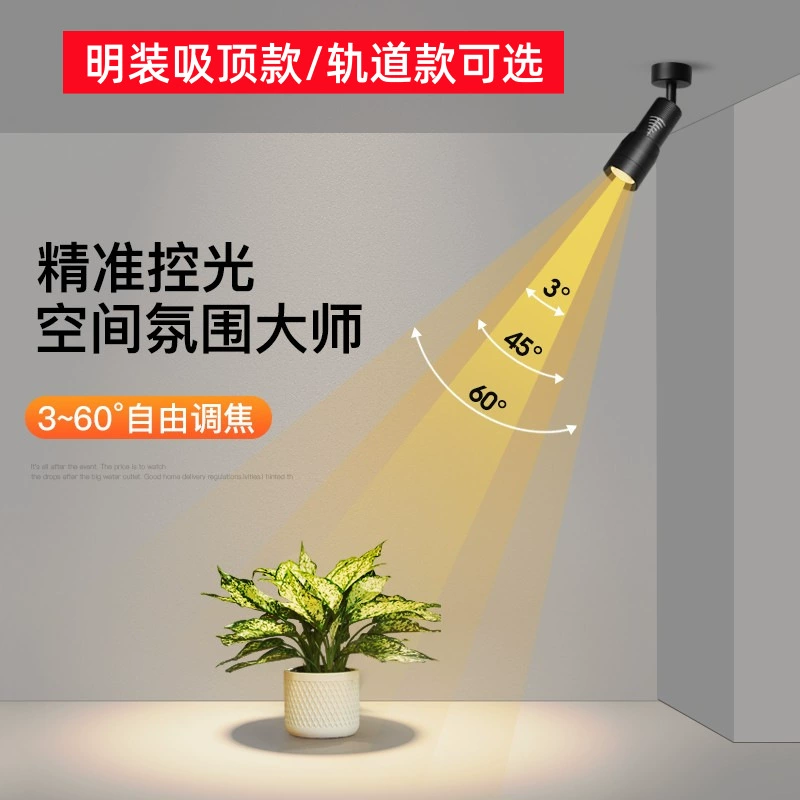 Adjustable LED lights railed, museum for commercial use for hood