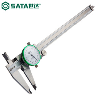 Shida 91521 Vernier Caliper Dial Type Stainless Steel Internal and External Diameter Digital Caliper High Precision Measurement 0-150MM
