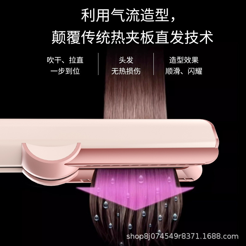 Dai Shifu ストレートヘアドライヤー ウェット＆ドライストレートヘアスプリント 家庭用ヘアドライヤー 某仙 HT01 ストレートヘアアイロン メーカー人気モデル|undefined