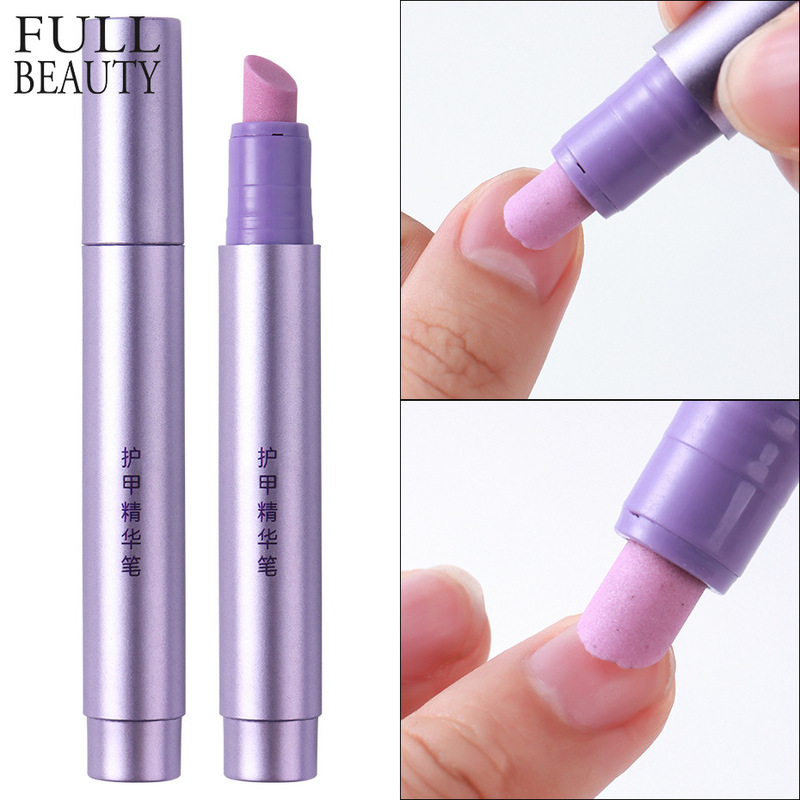 Cross-Border New Manicure Three-In-One Nail Care, Manicure Polishing, Dead Skin Removal, Quartz Polishing Nail Care Essence Pen