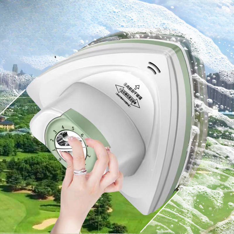 Glass Cleaning Artifact Single, Double, Three-Layer Hollow Strong Magnetic Double-Sided High-Rise Wiper Cleaning Housekeeping Cleaning