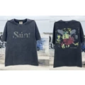 7765CH (DTG Print) Washed Black