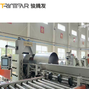 Juntengfa Customized High-Speed Steel Barrel Oil Barrel Fully Automatic Production Line Seam Welding Roll Welding Automatic Production Line Steel Barrel Equipment