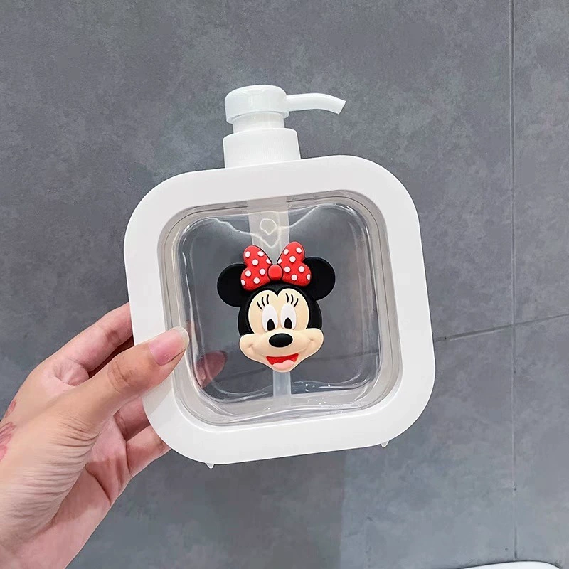 Cartoon capacious bottle, hand sanitizer, shower gel, shampoo, hard cover