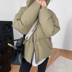 现货冬季气质短款休闲有型保暖白鸭绒新款羽绒服女