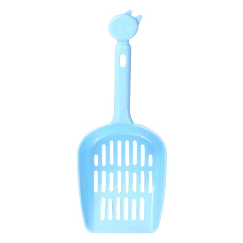 Pet Cat Litter Basin Cleaning Supplies Hartley Candy Color Thickened Cat Litter Shovel Hollow Cat Litter Shovel