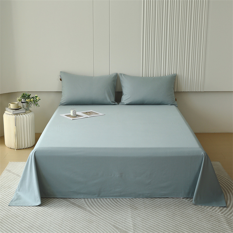 Sábanas de algodón moderno simple 100% sábanas de algodón monocolor sábanas de algodón madre y bebé sábanas de algodón