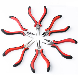 pointed mouth pliers mini beaded tools diy handmade accessories round mouth diagonal pliers multi-functional suit