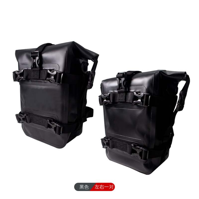 Motorcycle Pvc Waterproof Bumper Bag for City Riding, Large Capacity, Wear-Resistant, Easy to Clean, Crossbody Bag